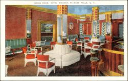 Indian Room at Hotel Niagara, Niagara Falls Postcard