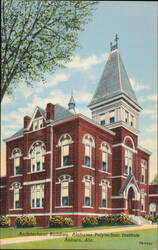Architectural Building, Alabama Polytechnic Institute Postcard