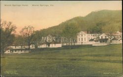 Warm Springs Hotel, Warm Springs, Virginia Postcard