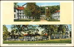Orkney Springs Hotels, Allegheny Mountains Postcard