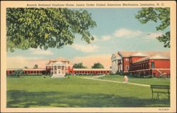 Branch National Orphans Home, Junior Order United American Mechanics Postcard
