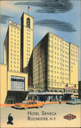 Hotel Seneca, Rochester, NY - United Hotels Postcard