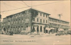 Cortland House, Bay Shore, Long Island Postcard
