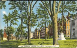 Front Campus, Brown University, Providence, Rhode Island Postcard