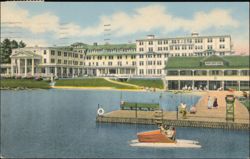 Saranac Inn, High in the Adirondacks, New York Postcard