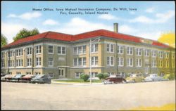 Home Office, Iowa Mutual Insurance Company, De Witt, Iowa Postcard