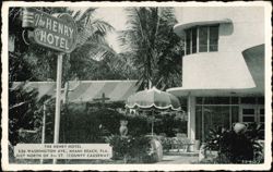 The Henry Hotel, 536 Washington Ave, Miami Beach, FL Postcard