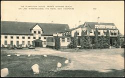 The Plantation House, Lake Winnipesaukee, The Weirs, NH Postcard