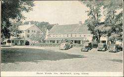 Seven Ponds Inn, Watermill, Long Island Postcard