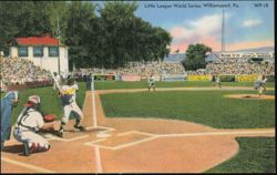 Little League World Series Baseball Game, Williamsport Postcard