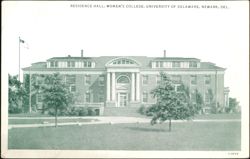 Residence Hall, Women's College, University of Delaware Postcard