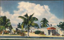 Hibiscus Motel, Key West, Florida Postcard