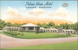 Palmer House Motel, 15 Units with Kitchenettes Postcard