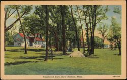 Hazelwood Park, New Bedford, Massachusetts Postcard