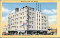 Hotel San Carlos, Yuma, Arizona Postcard