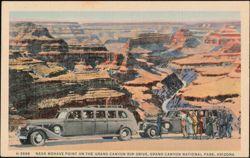 Near Mohave Point, Grand Canyon Rim Drive, Arizona Postcard