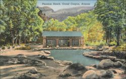 Phantom Ranch Swimming Pool, Grand Canyon National Park Postcard