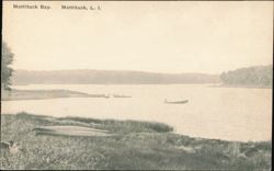 Mattituck Bay, Long Island, New York Postcard