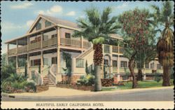 Guenther's Murrieta Mineral Hot Springs Health Resort Postcard