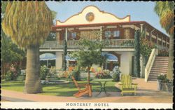Monterey Hotel at Guenther's Murrieta Mineral Hot Springs Postcard