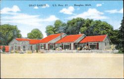 Gray Gables, Western Michigan's Most Unusual Shop Postcard