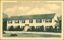 Georgian Hall Guest House, Camp Hill, Pennsylvania Postcard