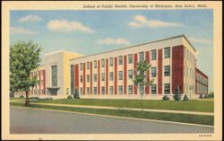 School of Public Health, University of Michigan Postcard