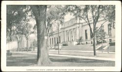 Connecticut State Library and Supreme Court Building Postcard