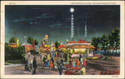 Enchanted Island, Century of Progress Chicago World's Fair Postcard