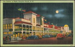 The Casino at Night, Hampton Beach, New Hampshire Postcard
