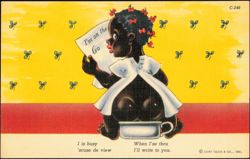 Chocolate Drop Comics Humorous Illustration, C-248 Postcard