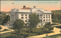 Court House, Prescott, Arizona Postcard