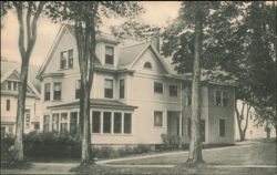 Mitchell House, Bates College Postcard