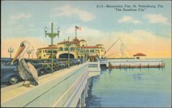 Recreation Pier, The Sunshine City Postcard