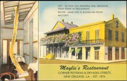 Maylie's Restaurant, Corner Poydras & Dryades Streets Postcard