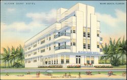Alcan Surf Hotel, 7432 Ocean Terrace Postcard