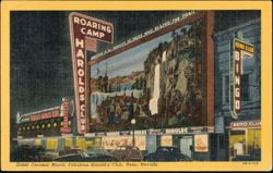 Giant Ceramic Mural at Harold's Club, Reno, Nevada Postcard