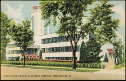 The Calart Building, California Flower Company Postcard