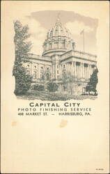 Pennsylvania State Capitol Building, Harrisburg Postcard
