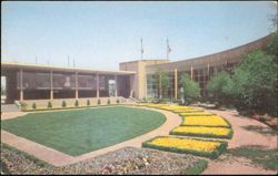 Alameda and Contra Costa Counties Exhibit, Treasure Island Postcard