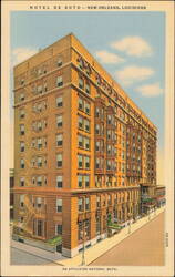 Hotel De Soto, Affiliated National Hotel Postcard