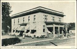 Pittsfield Inn, Anderson Sisters, Pittsfield, PA Postcard