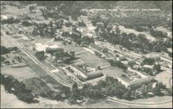 Veterans' Home, Yountville, California Aerial View Postcard