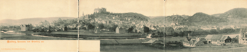 Marburg Panorama from Schlossberg