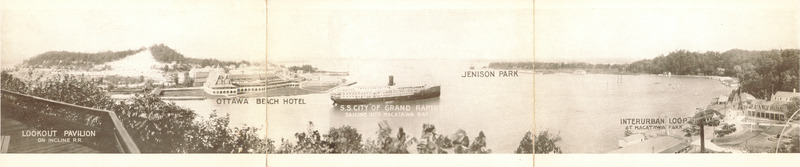 Ottawa Beach, Jenison Park, Macatawa Bay Panorama