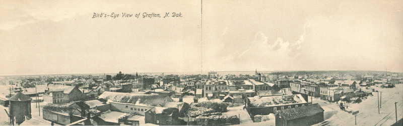 Bird's-Eye View of Grafton, N. Dak.