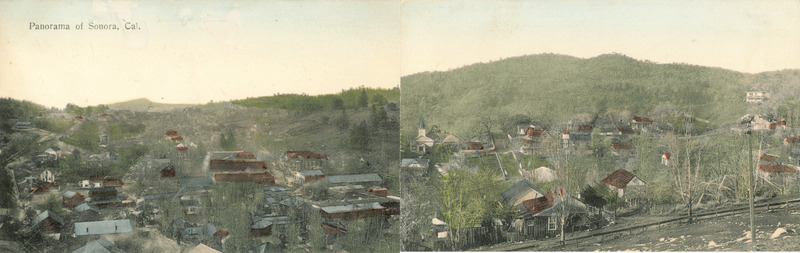 Panorama of Sonora, California