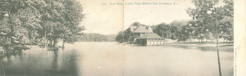 Boat House & Lake, Roger Williams Park