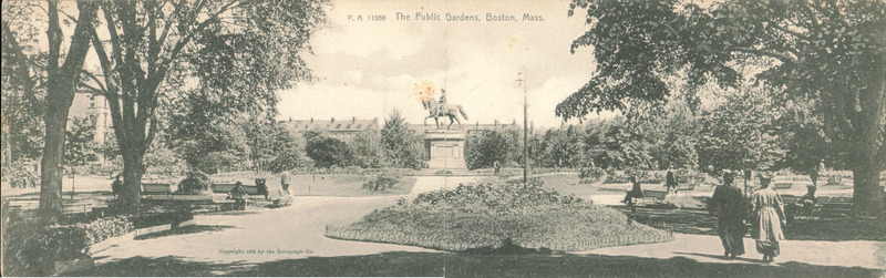 The Public Gardens, Equestrian Statue