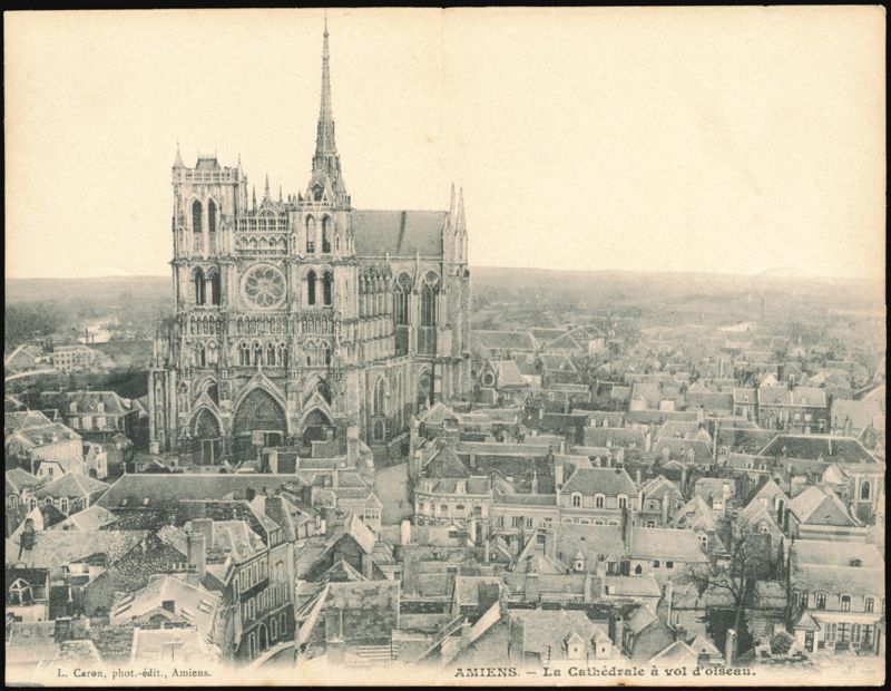 Amiens Cathedral, Bird's-Eye View France
